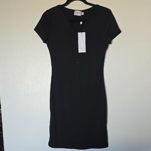 SNDYS Black Mini Dress